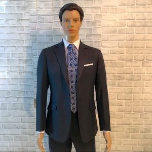 EUC Gaudi Homme Striped Slim Fit Two Piece Suit